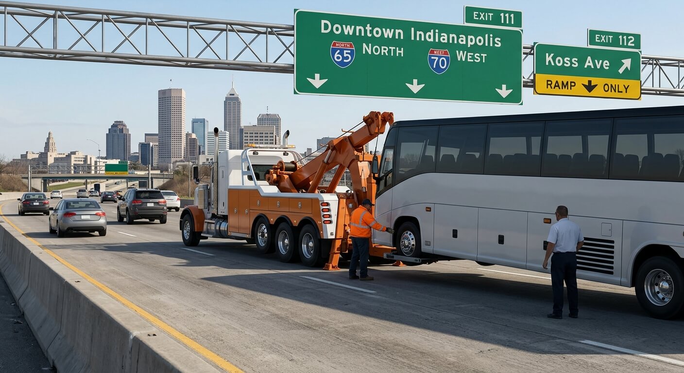 Bus Towing
