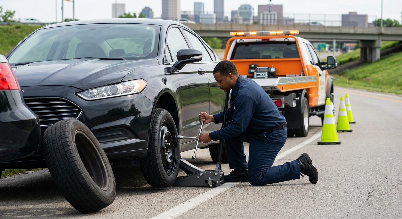 Flat Tire Change